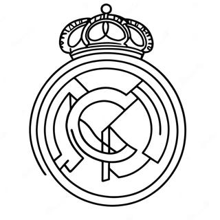 Real Madrid Inkleurblad 90813-30735