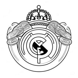 Real Madrid Inkleurblad 90813-30736