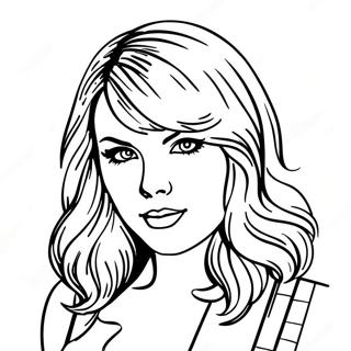 Reputasie Taylor Swift Inkleurblad 90942-30834