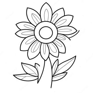 Charmante Blom Mini Inkleurblad 90971-30866