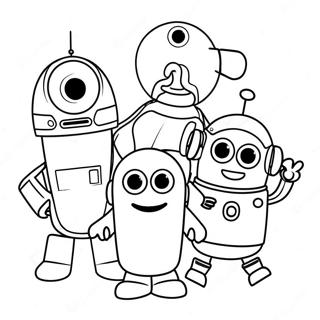 Storybots Inkleurblad 91147-30995