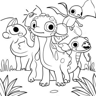 Garten Of Banban 5 Mysterieuse Wezens Inkleurblad 91176 31096