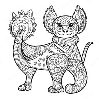 Alebrije Inkleurbladsye