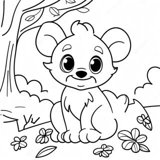 Charmante Herfs Disney Diere Inkleurblad 91330-31214