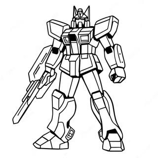 Gundam Inkleurblad 91379-31244