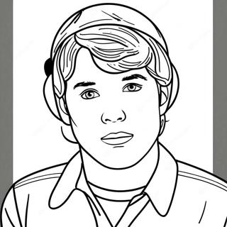 Josh Allen Inkleurblad 91582-31403