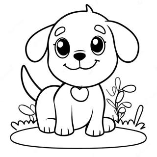Speelse Hondjie Hond Dag Inkleurblad 91635-31448