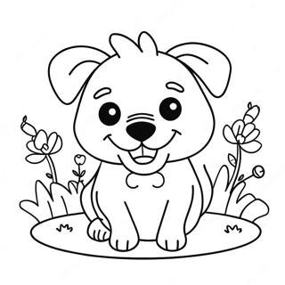 Oulike Hond Dag Inkleurblad 91637-31455