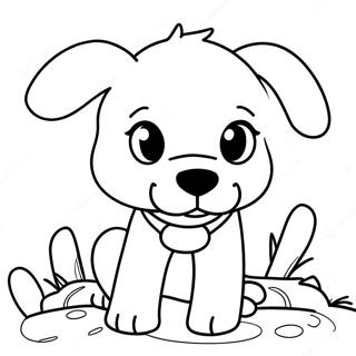 Avontuurlike Hond Dag Inkleurblad 91638-31457