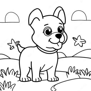 Avontuurlike Hond Dag Inkleurblad 91638-31459