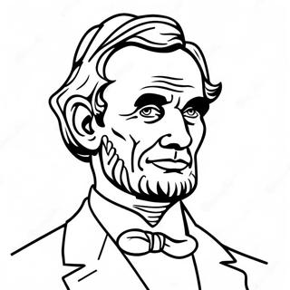 Abraham Lincoln Inkleurbladsye