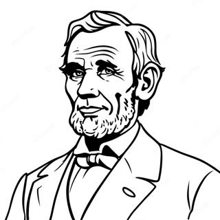 Abraham Lincoln In N Pak Inkleurblad 92044 31776