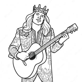 King Von In Konsert Inkleurblad 92402-32045