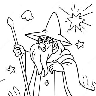 Magiese Towenaars Inkleurblad 92638 32237