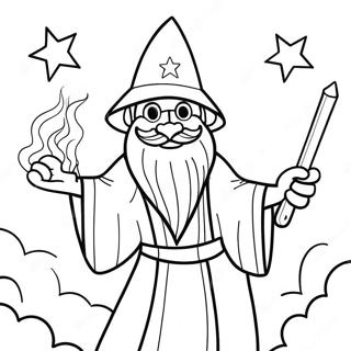 Magiese Towenaars Inkleurblad 92638 32238