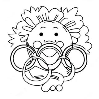 Olympiese Inkleurblad 92787-32344