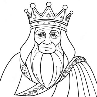 Wys Ou Koning Inkleurblad 92841 32398