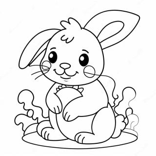 Oulike Kersfees Haas Inkleurblad 92968 32487