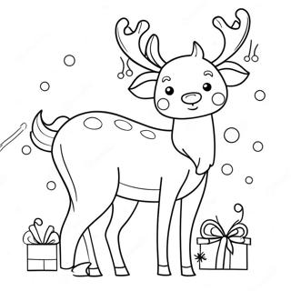 Feestelike Renoster Inkleurblad 92969 32490