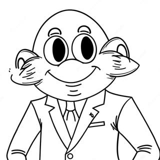 Dr Eggman Inkleurblad 93145-32624