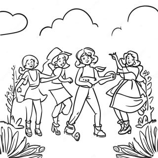 Tradisionele Landfeeste Inkleurblad 93459 32878