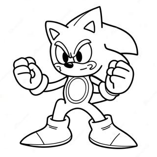 Sonic Halloween Inkleurblad 93533-32922