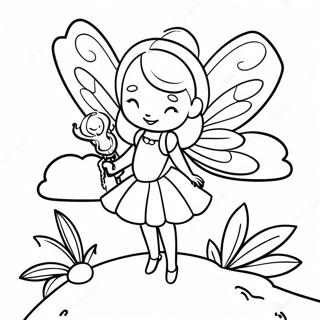 Speelse Gelpen Sprokie Inkleurblad 93639-33014