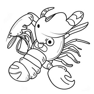 Lobster Inkleurblad 93919-33222