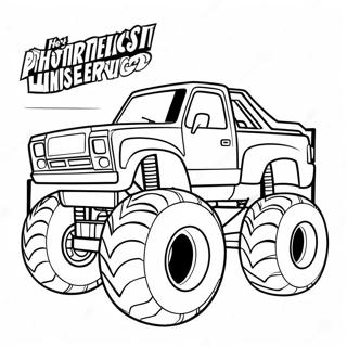 Spiderman Wat N Monster Truck Wedrenne Inkleurblad 94077-33358