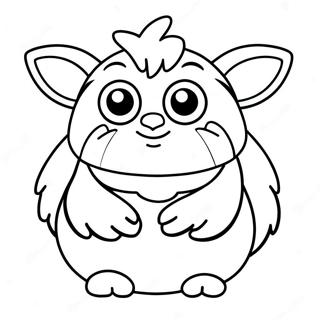 Furby Inkleurbladsye