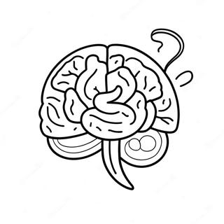 Brein Met Gloeilamp Idee Inkleurblad 94310-33610