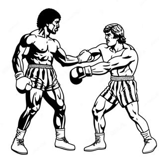 Rocky Teen Apollo Creed Inkleurblad 94436 33703
