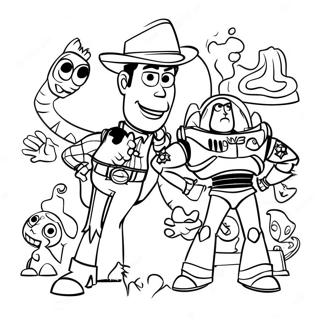 Toy Story 3 Inkleurblad 94564-33780