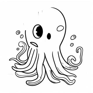 Squid Game Inkleurbladsye