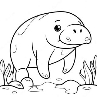 Manatee Inkleurblad 94977-34239