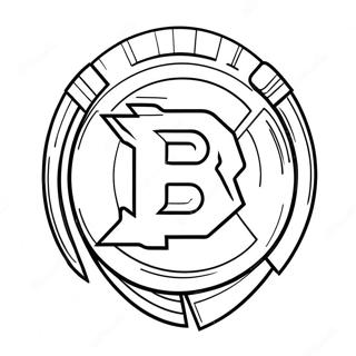 Bruins Logo Inkleurblad 95003-34258