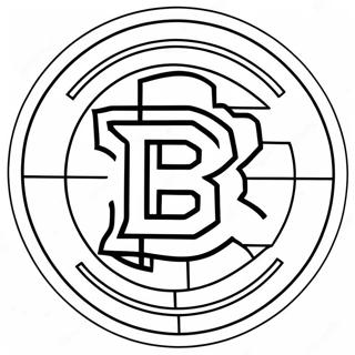 Bruins Logo Inkleurblad 95003-34259