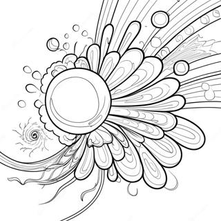 Majestueuse Nebula Inkleurblad 95057 34310