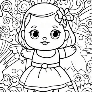 Baba Leef In N Kleurvolle Rok Inkleurblad 95082 34329