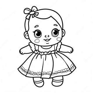 Baba Leef In N Kleurvolle Rok Inkleurblad 95082 34330