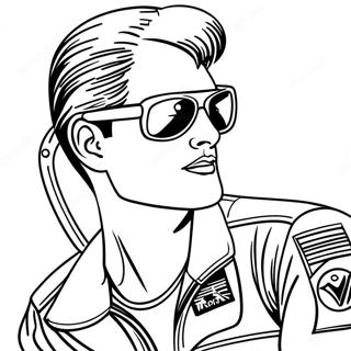 Top Gun Inkleurbladsye