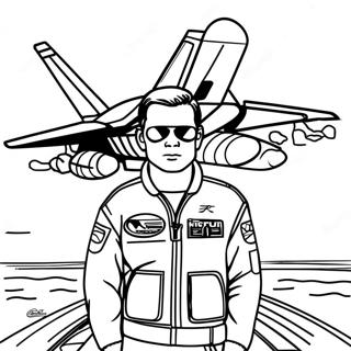 Top Gun Inkleurblad 95283-34479