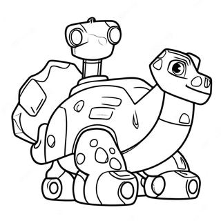 Dinotrux Inkleurblad 95716-34854