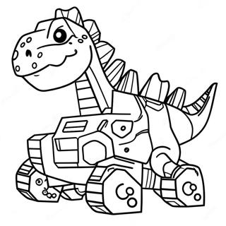 Dinotrux Inkleurblad 95716-34856