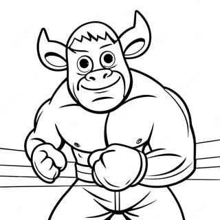 Bam Bam In Die Ring Inkleurblad 95949 35048