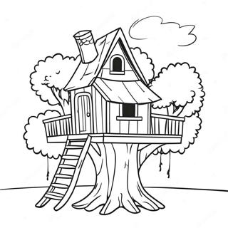 Boomhuis Inkleurblad 96050-35115