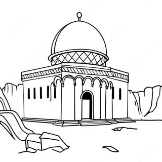 Historiese Terreine Van Israel Inkleurblad 96545-35511