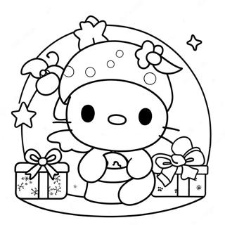 Sanrio Kersfees Inkleurblad 96567-35515