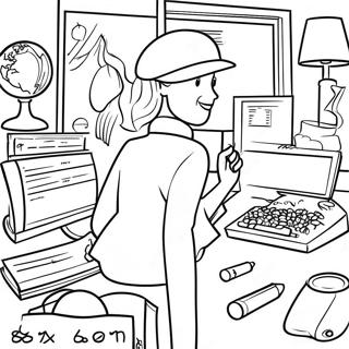 Loopbaan Inkleurblad 96825-35883