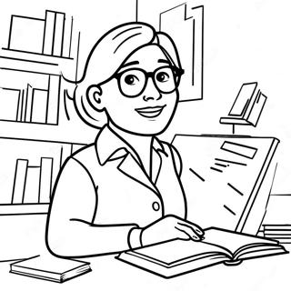 Dinamiese Onderwyser Loopbaan Inkleurblad 96829 35730